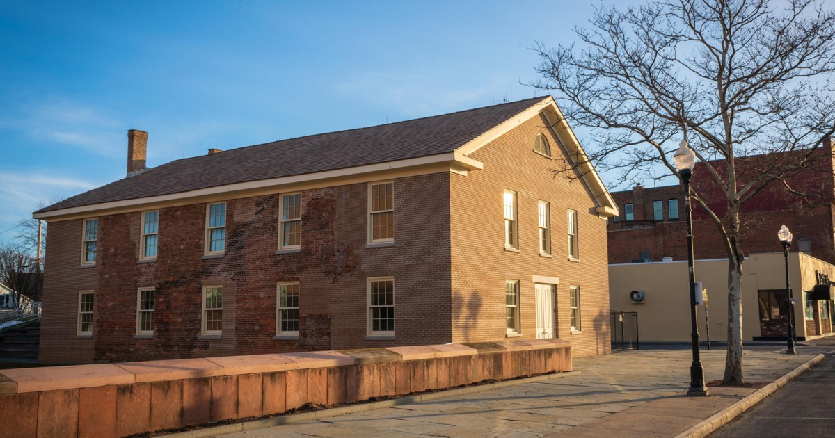 The Wesleyan Methodist Chapel in Seneca Falls, New York, site of the July 19-20, 1848 women’s rights convention.